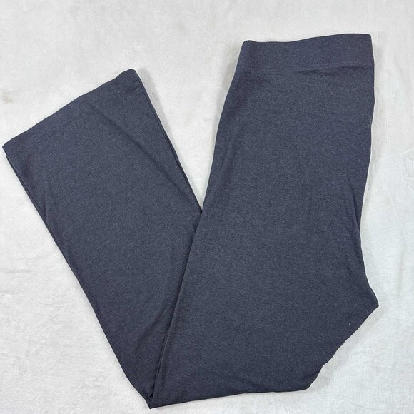 Old Navy Charcoal Gray Wide-Leg Stretch Pant - Picture 3 of 12